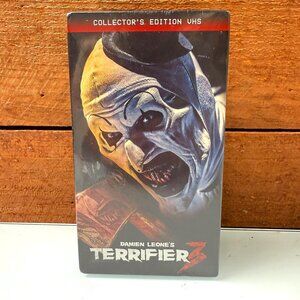 Damien Leone's Terrifier 3 Collector's Edition VHS 2024 Brand New Sealed